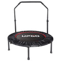 40 Foldable Fitness Trampoline with Adjustable Foam Handle O464652