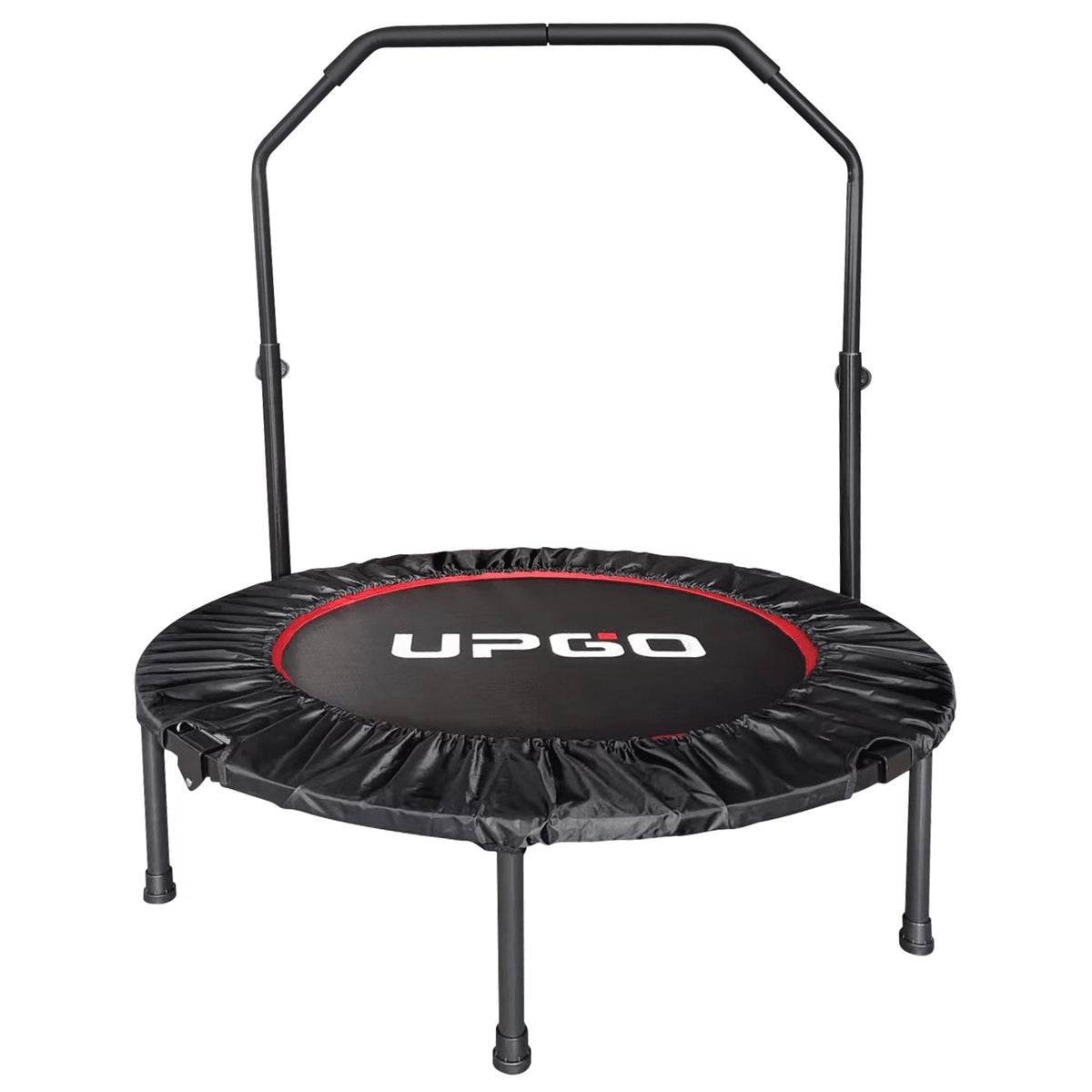 40 Foldable Fitness Trampoline with Adjustable Foam Handle O464652