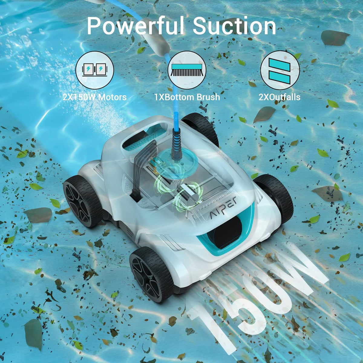 Orca 800 Mate Automatic Robotic Pool Cleaner X795538