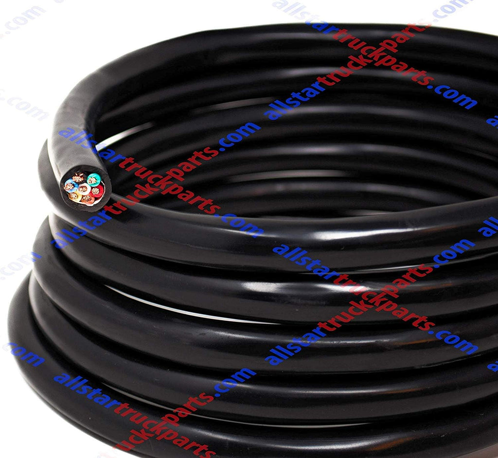Heavy Duty 14 Gauge 7 Way Insulated Copper Wire 50 FT Roll M937