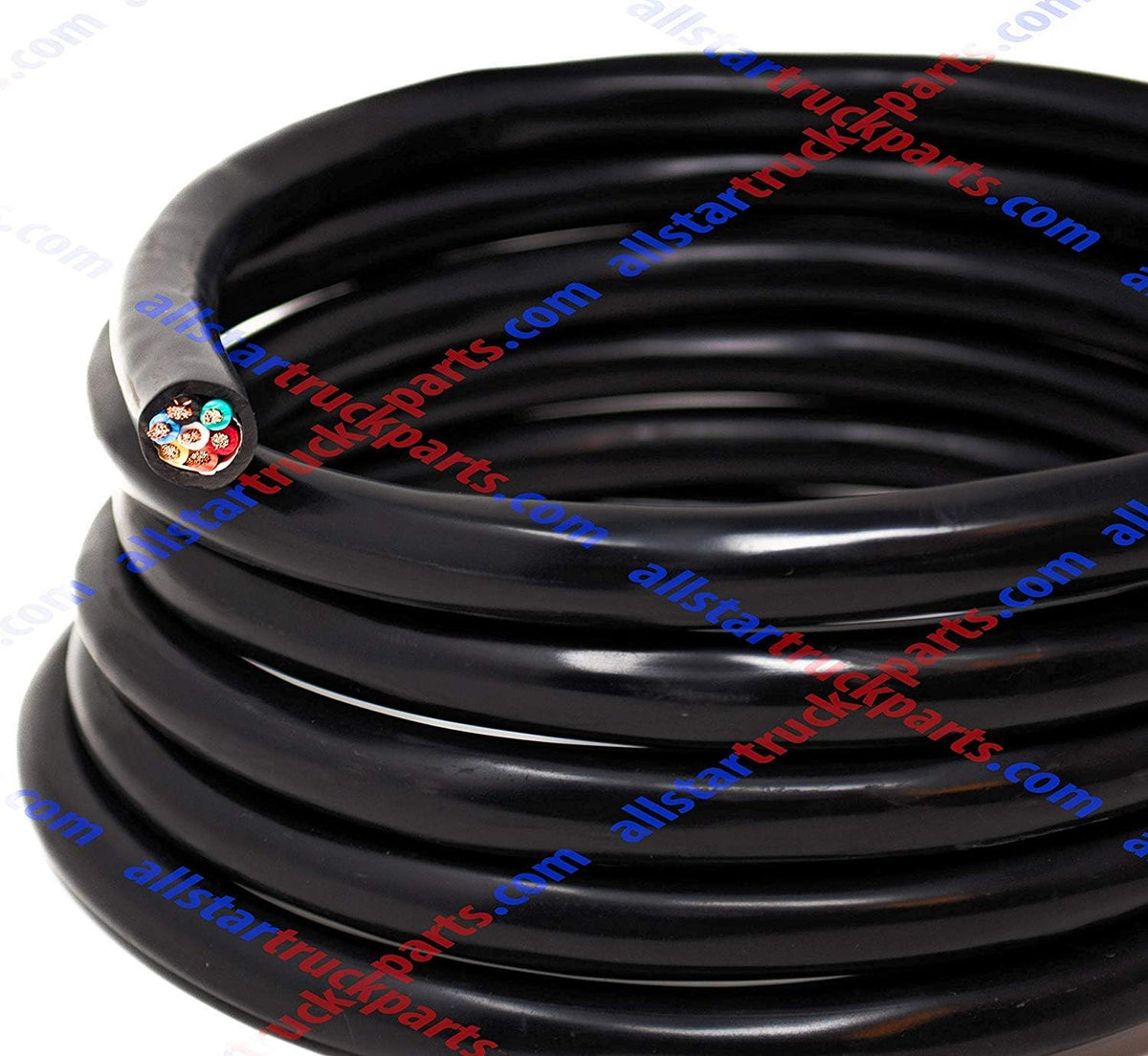 Heavy Duty 14 Gauge 7 Way Insulated Copper Wire 50 FT Roll M937