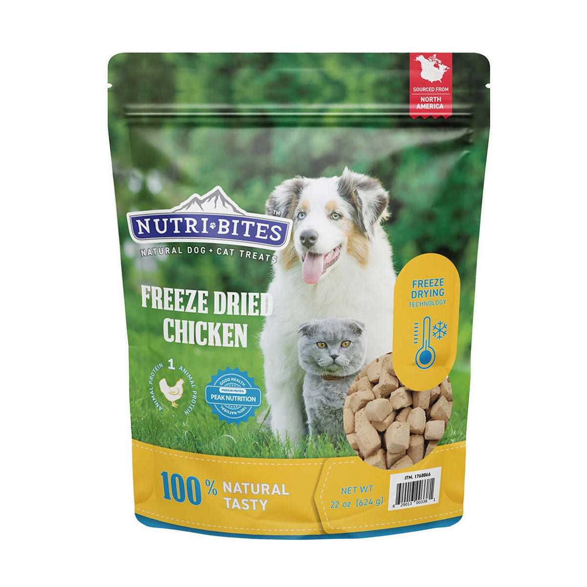 Freeze Dried Chicken Dog and Cat Treat 22 Ounce R89513