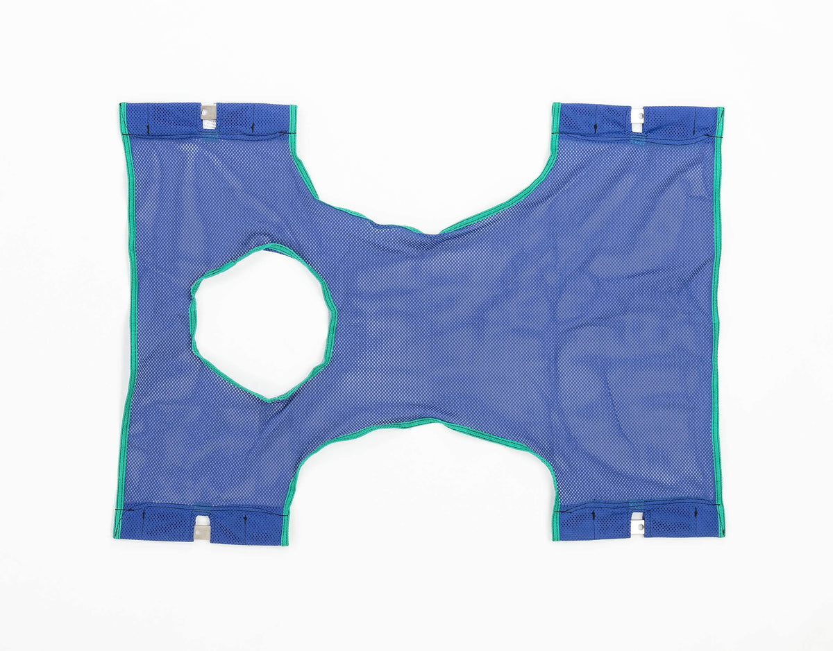 Polyester Mesh Standard Sling with Commode Opening A5652