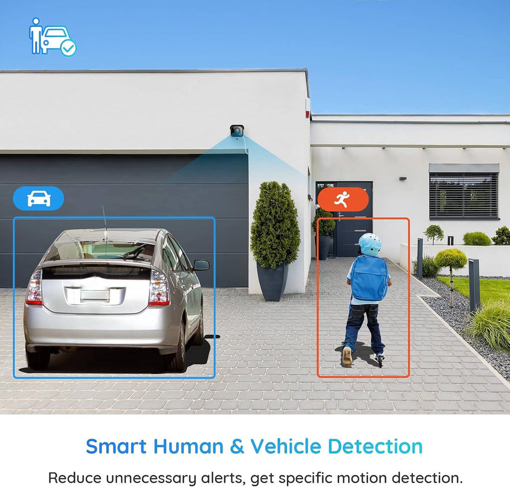 4K PoE Outdoor Security IP Camera with 5X Optical Zoom W54333