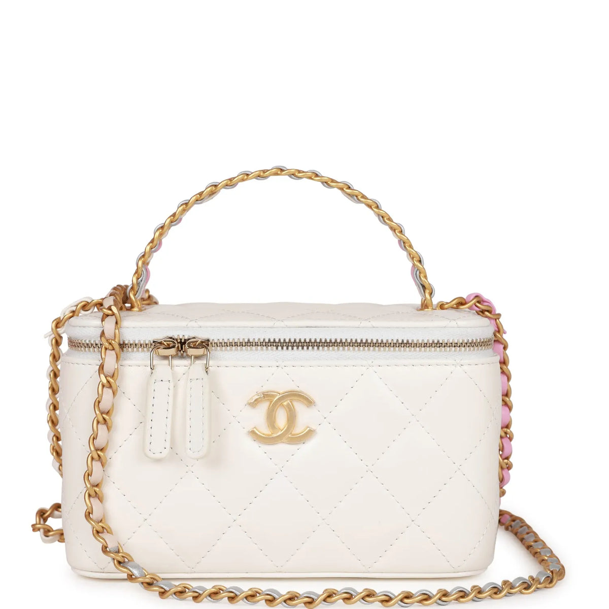 White Patent Leather Vanity Case H80699