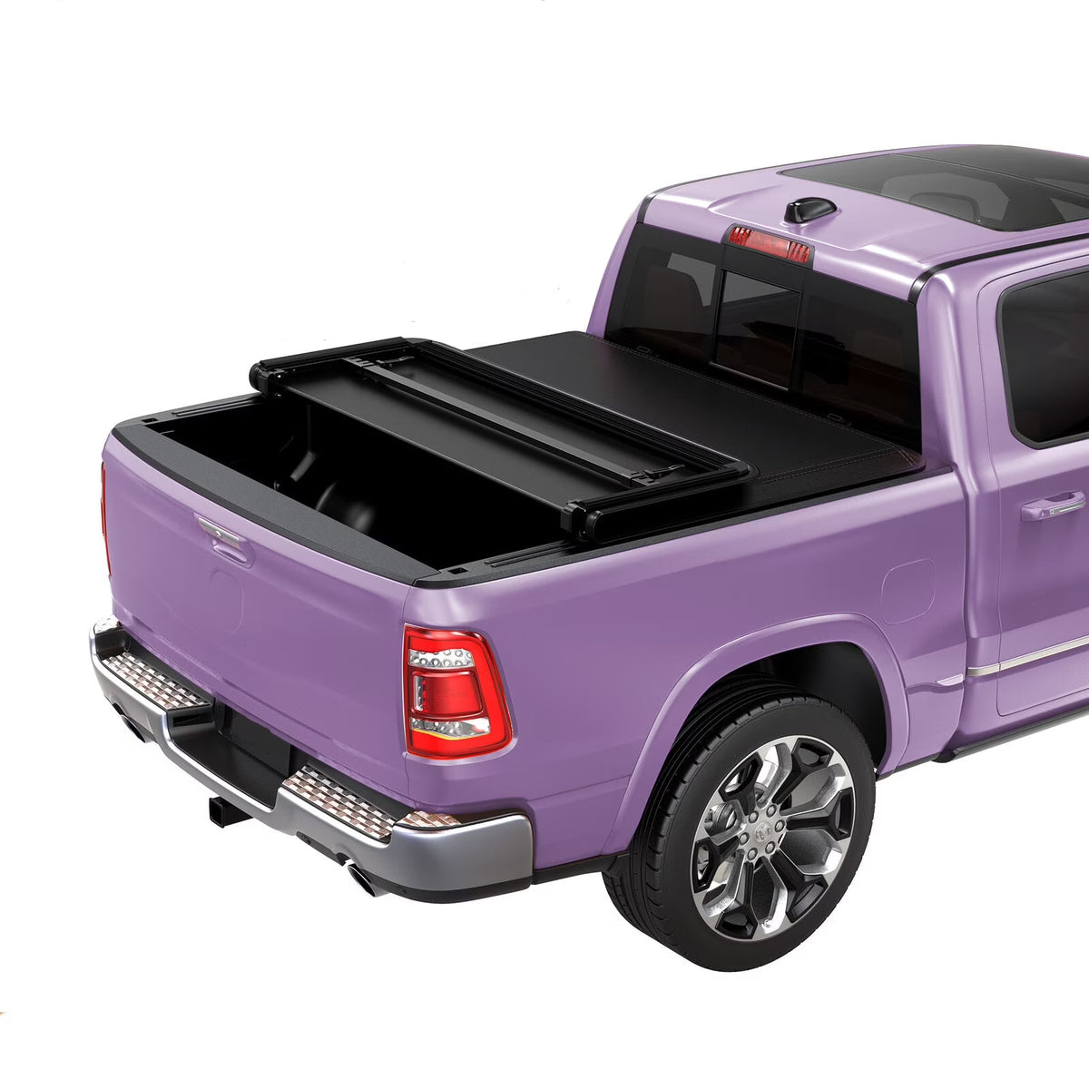 6 ft Tri Fold Truck Bed Tonneau Cover B7952