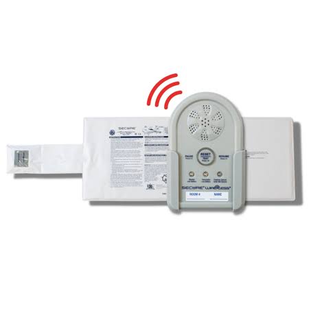 Cordless Bed Sensor and Wireless Caregiver Alarm Set O67814