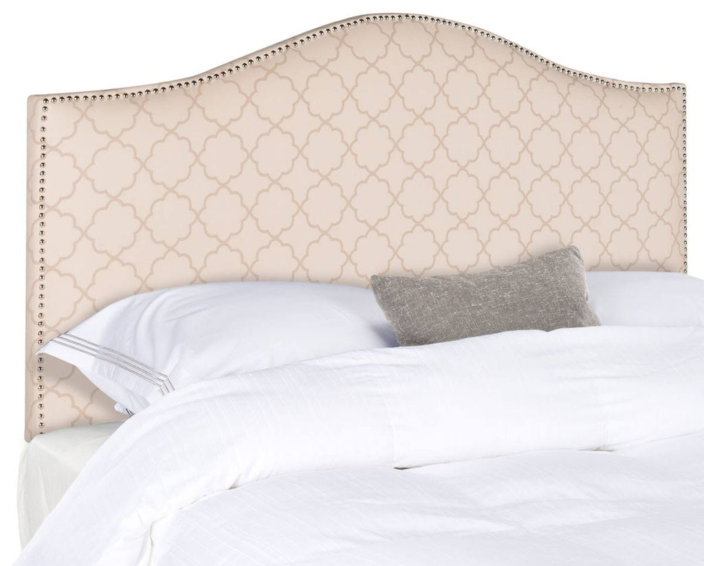 Pink/Beige Queen Headboard I3551