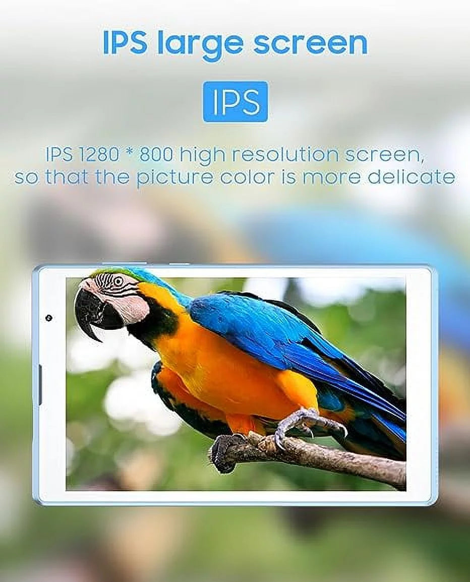 Android Tablet 8 inch 32GB Storage 1280x800 IPS HD Touchscreen M440