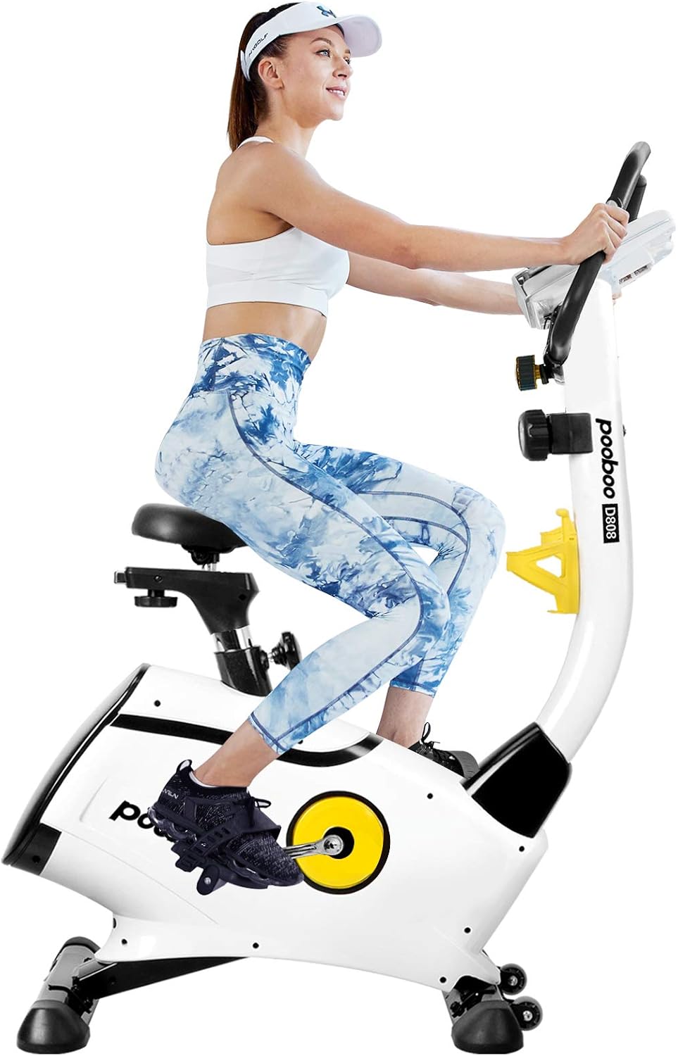Magnetic Exercise Bike with LCD Monitor and Adjustable Resistance V848274