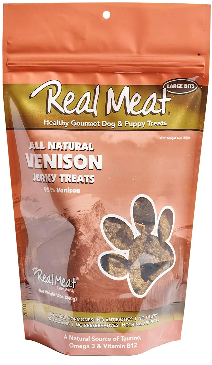 Air-Dried Jerky Treats Venison 12 oz U6229