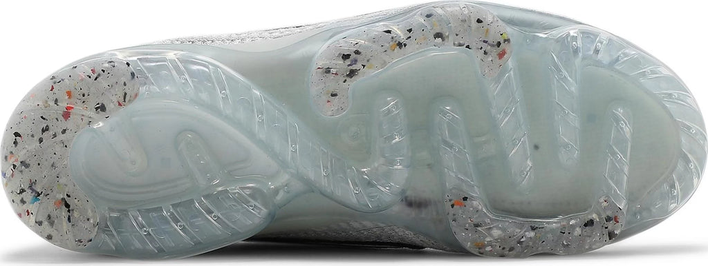 White Metallic Silver Sneakers U927