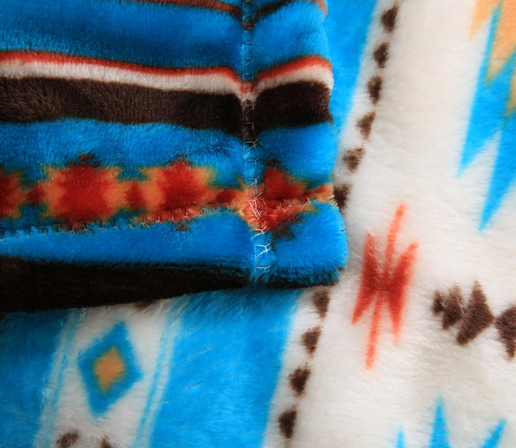 King Plush Microfiber Solid Throw Blanket V736157