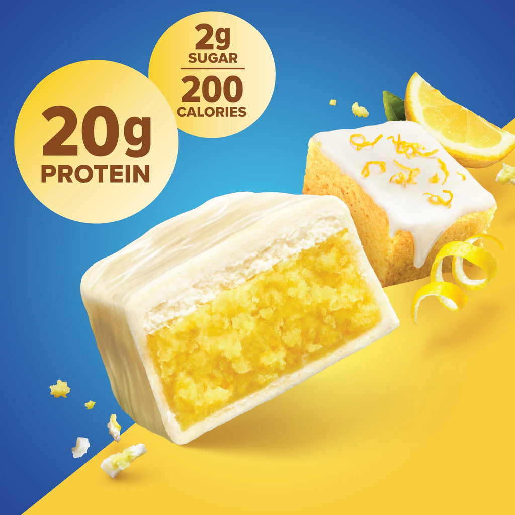 Lemon Cake Protein Bars, 20g Protein, Gluten Free, 1.76 oz, 6 Ct M6216