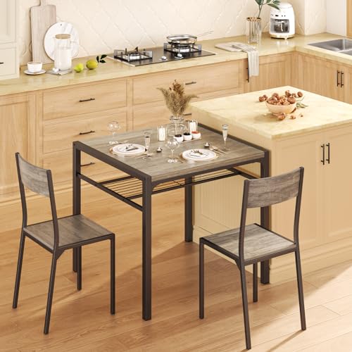 Kitchen Table and 2 Chairs with Bench Z80668