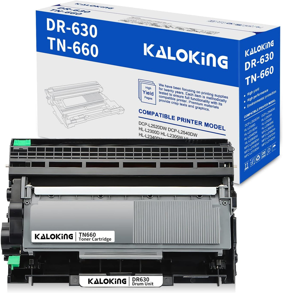 Compatible Drum Unit and Toner Cartridge Replacement Combo Pack S917938