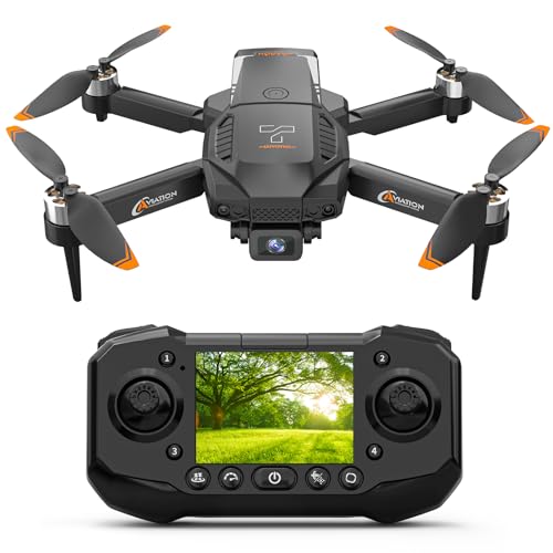Drone with 2.4" Screen, Brushless Motor FPV Drone with Camera, 8GB SD Card Y2640