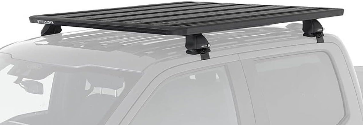 Black Aluminum Roof Rack Kit for Toyota Tundra Crewmax 2022+ V51576