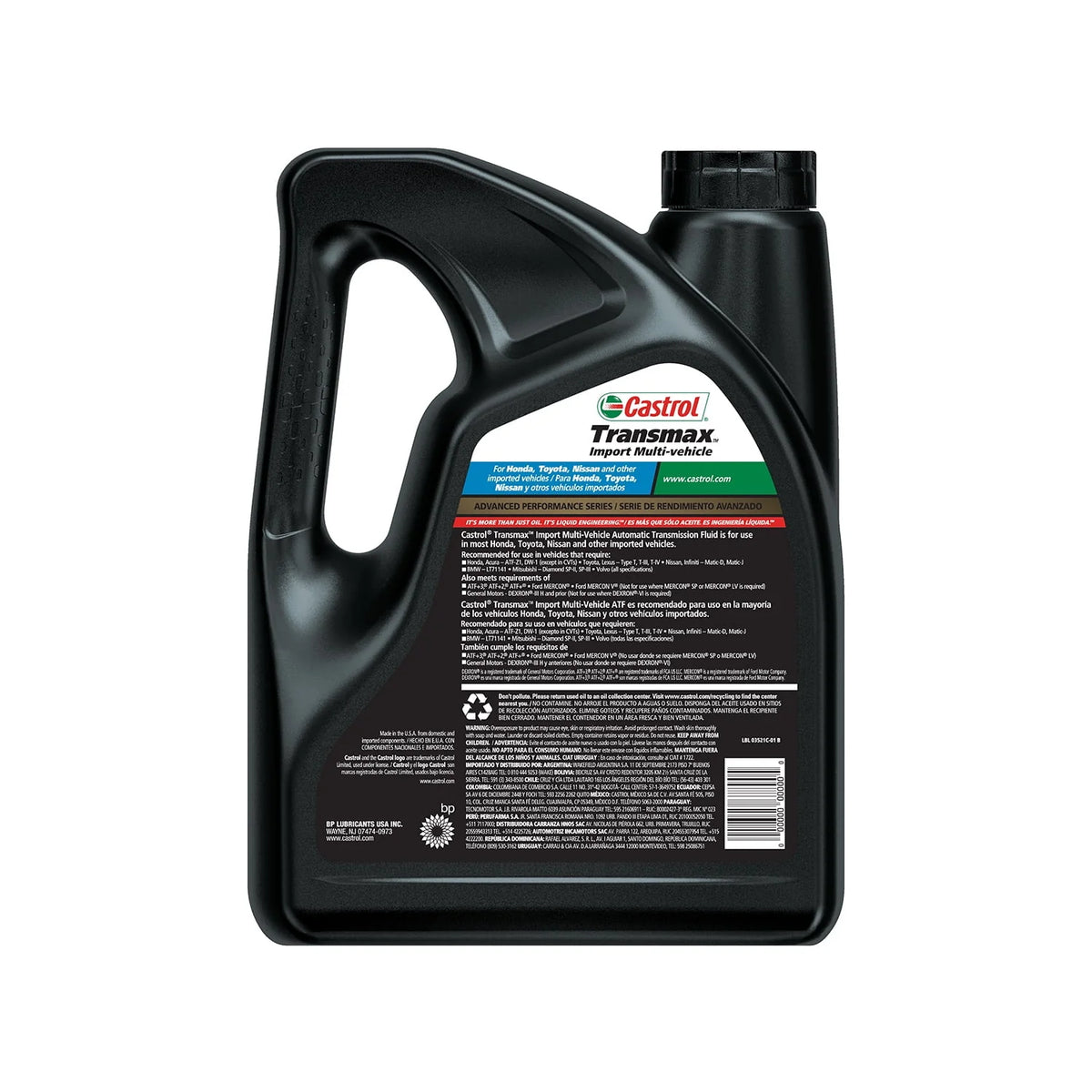 Automatic Transmission Fluid, 1 Gallon I848