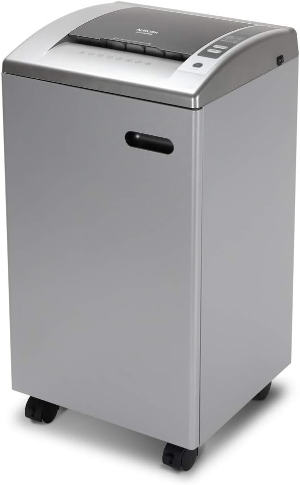 20-Sheet Crosscut Paper and Credit Card Shredder with 7-Gallon Pullout Basket Q797