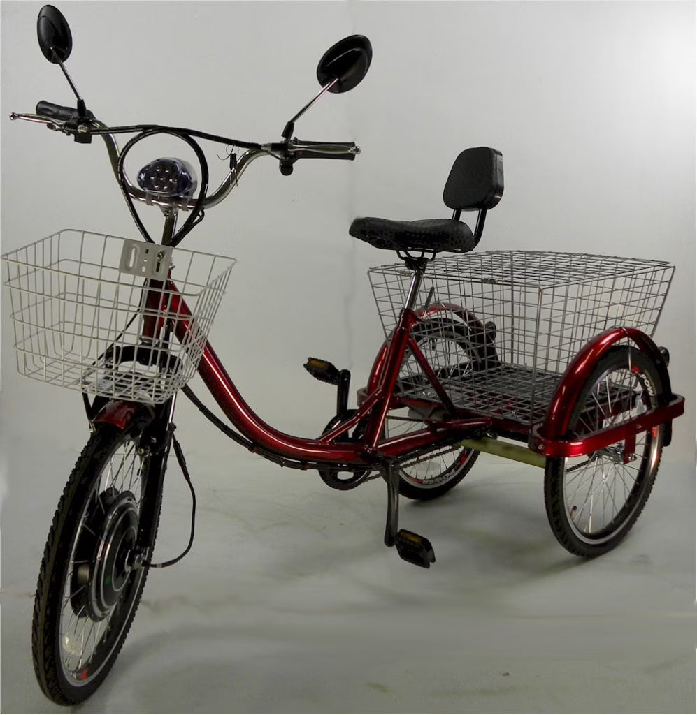 Adult Electric Tricycle Motorized Scooter Bike V67699