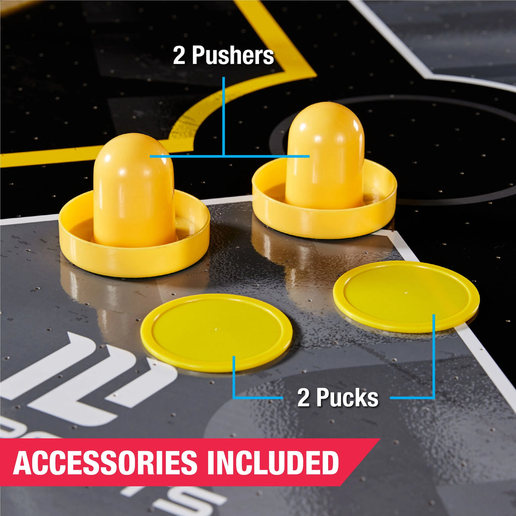Black/Yellow Air Hockey Game Table N201