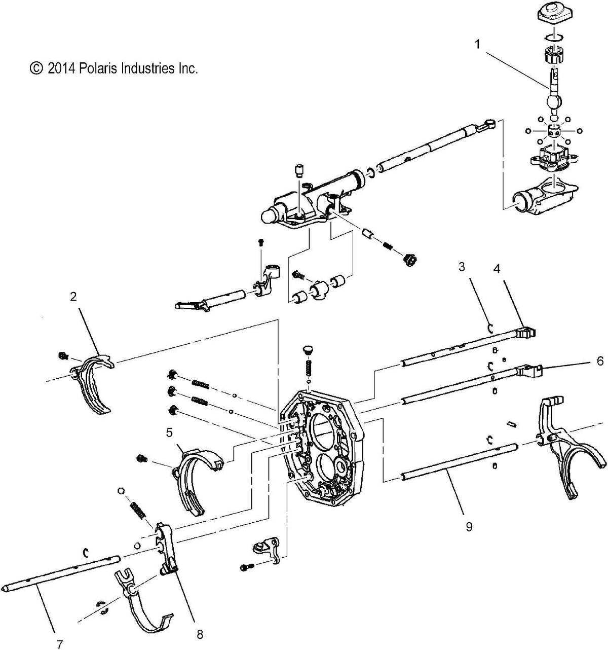 Fork, Gear Shift A7089