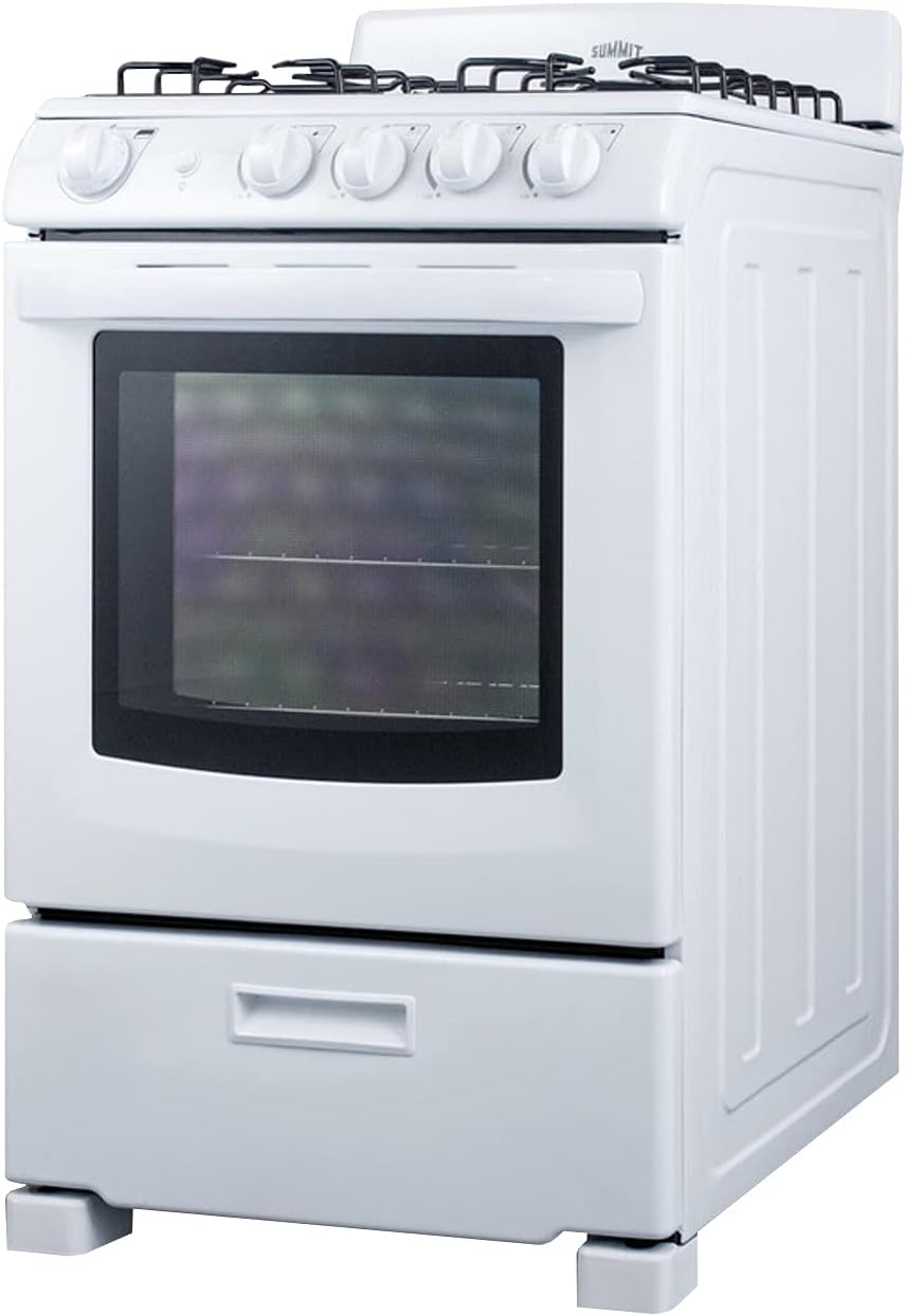 24" Freestanding Gas Range with 2.9 cu. ft. Oven Capacity in White R52094