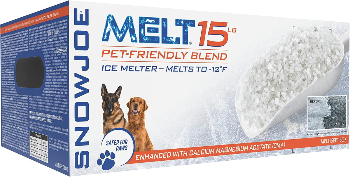 60 Lb Pet Friendly Ice Melter, White, Pack of 2 R757693