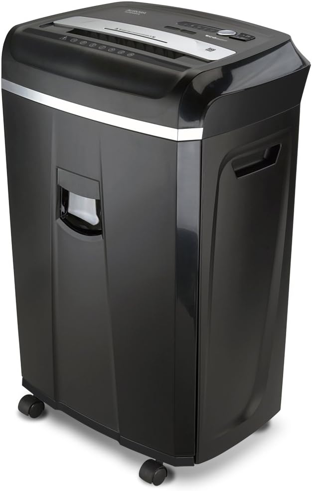20-Sheet Crosscut Paper and Credit Card Shredder with 7-Gallon Pullout Basket Q797