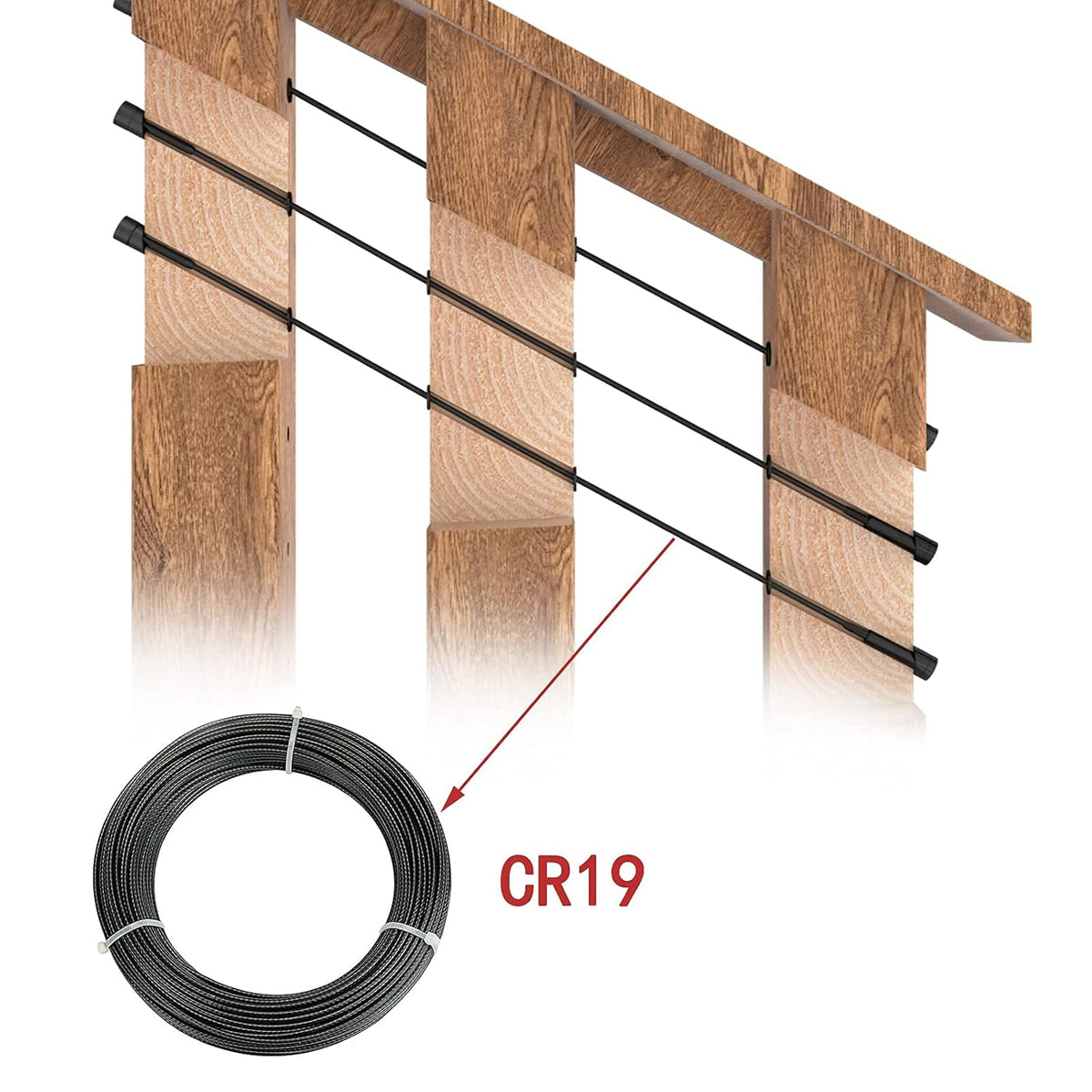 20Pair Cable Railing Kit Invisible 1/8 T316 Stainless Steel Swage Tensioner Terminal Hidden System N318