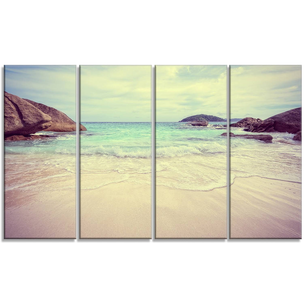 Extra Large 5 Panel Seascape Canvas Art L355006