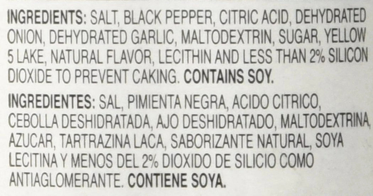 2 Pack Lemon Pepper Seasoning 28 oz. X840530