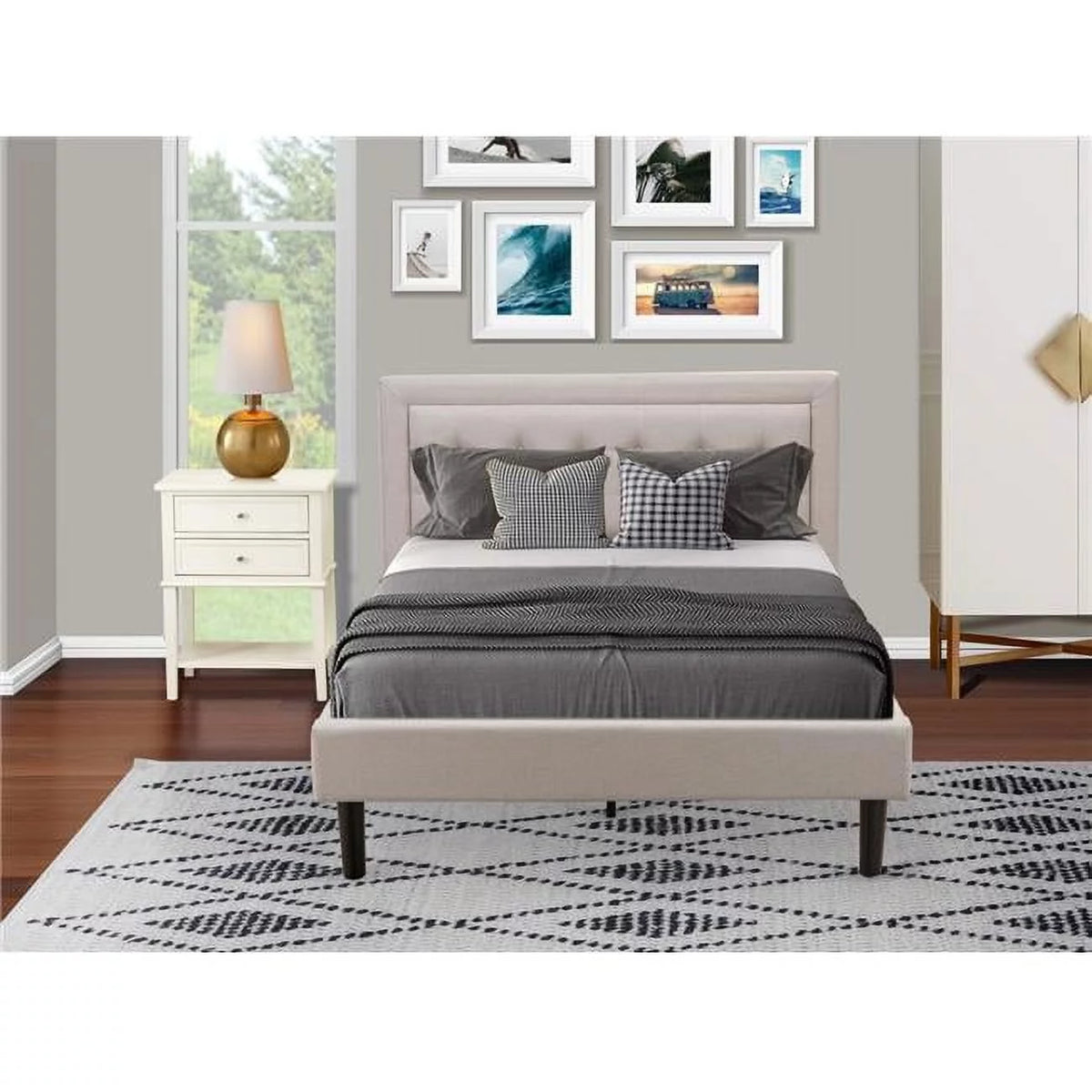 2 Piece Full Size Bedroom Set W4123