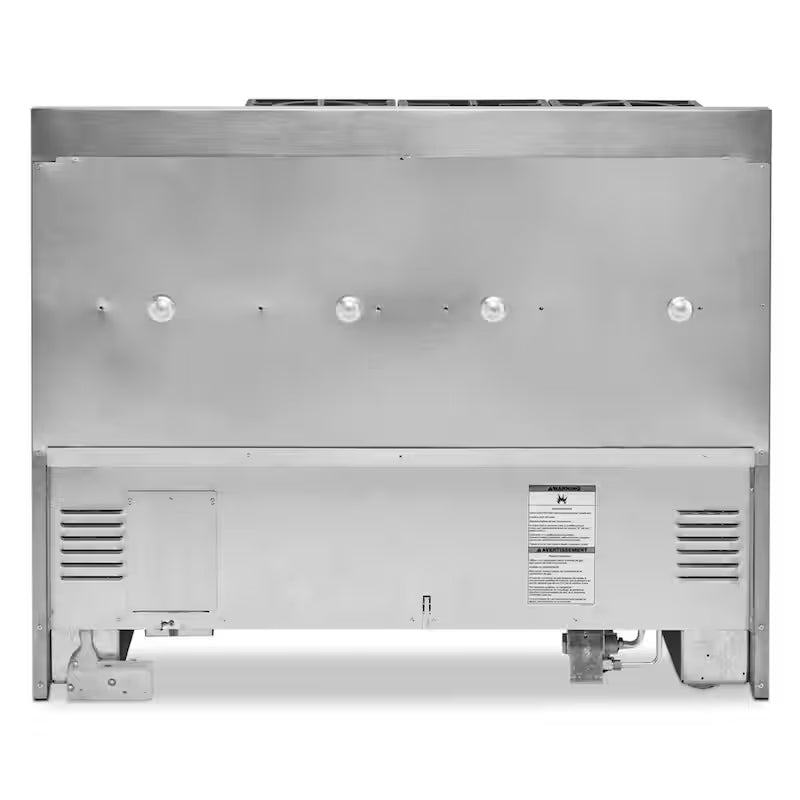 Passion Red Smart Double Oven Gas Range with Griddle D63005