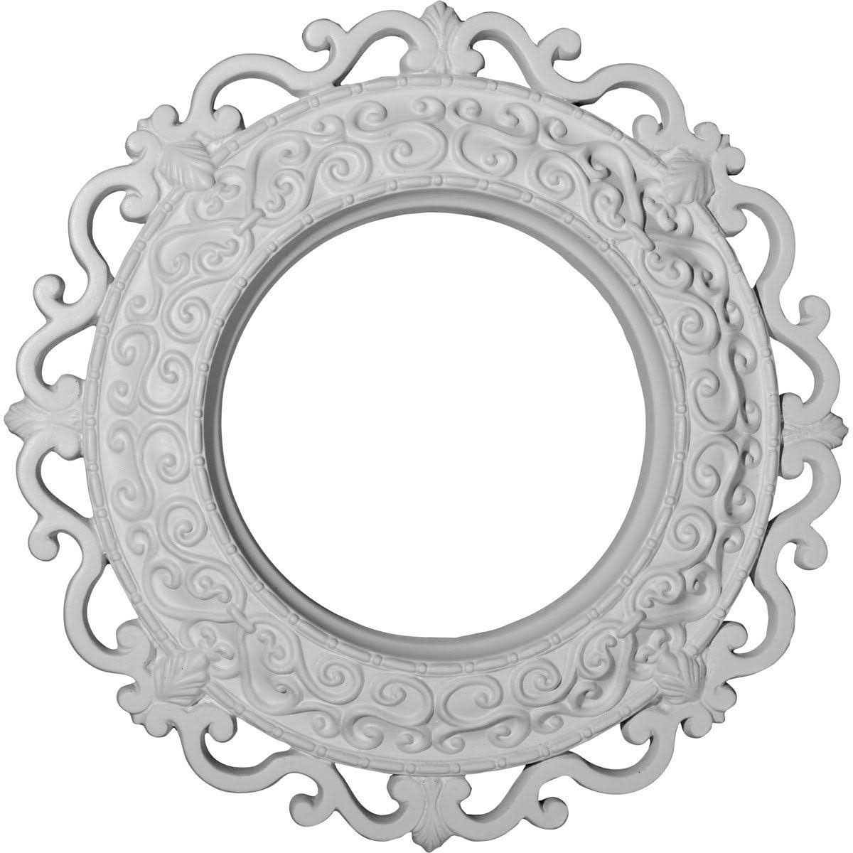 Hand-Painted Copper Penny Ceiling Medallion L216