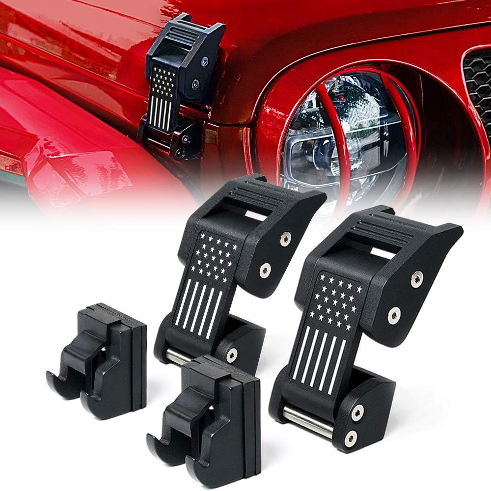Aluminum Hood Latches Pack of 2 K975