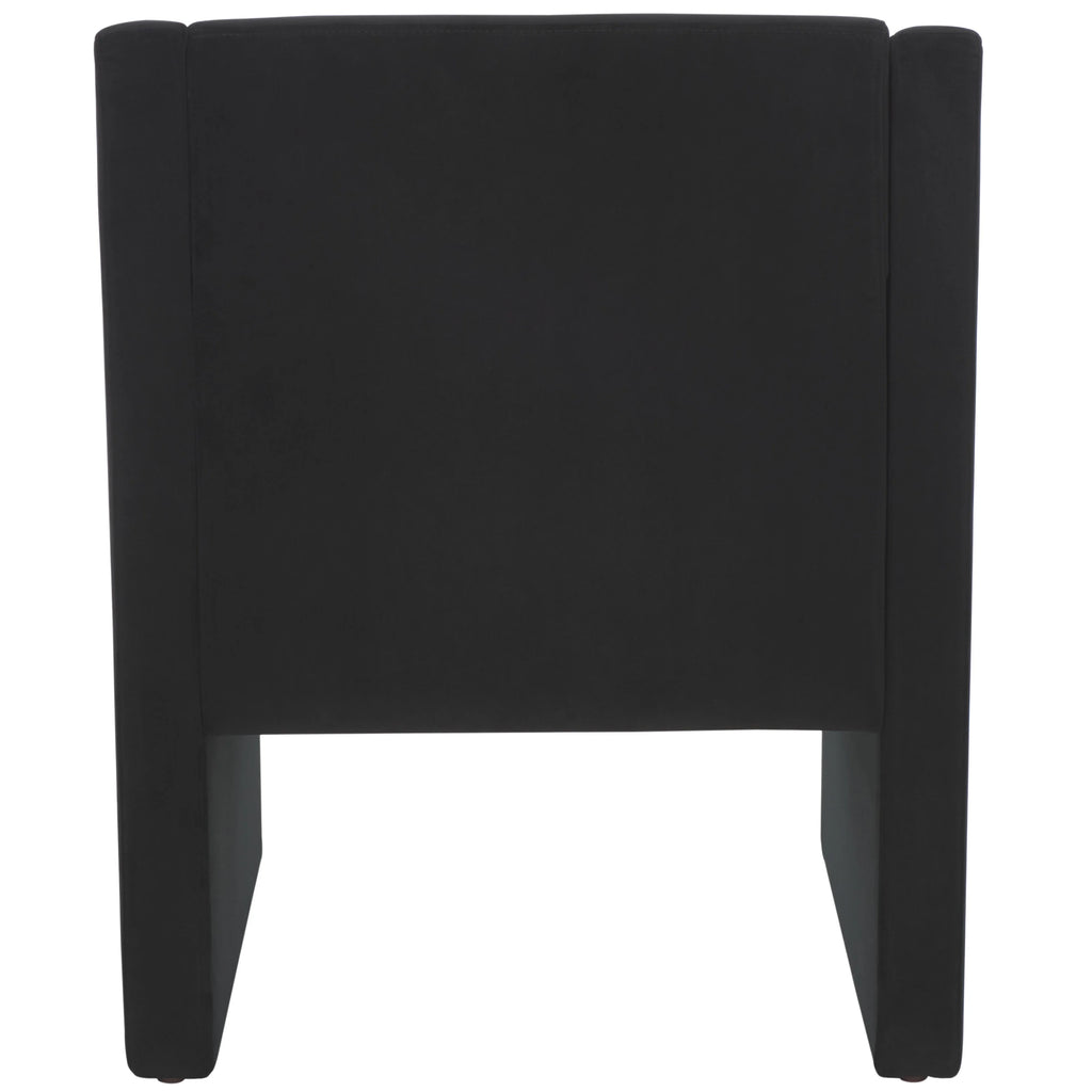 Black Velvet Accent Chairs S393381