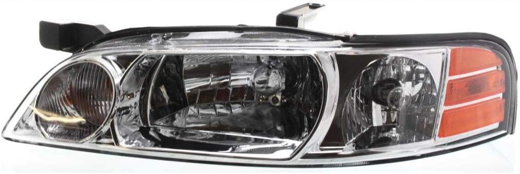 Nissan Altima Headlight Assembly 2000 2001 Passenger Side Halogen C718598