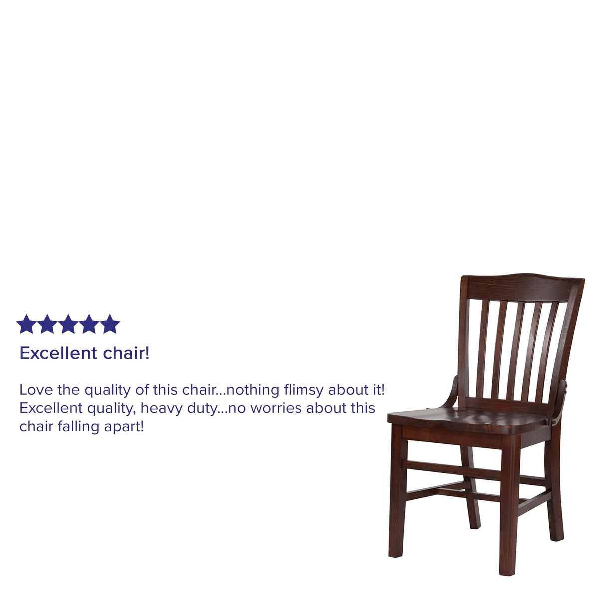 Walnut Wood Restaurant Chair T449132