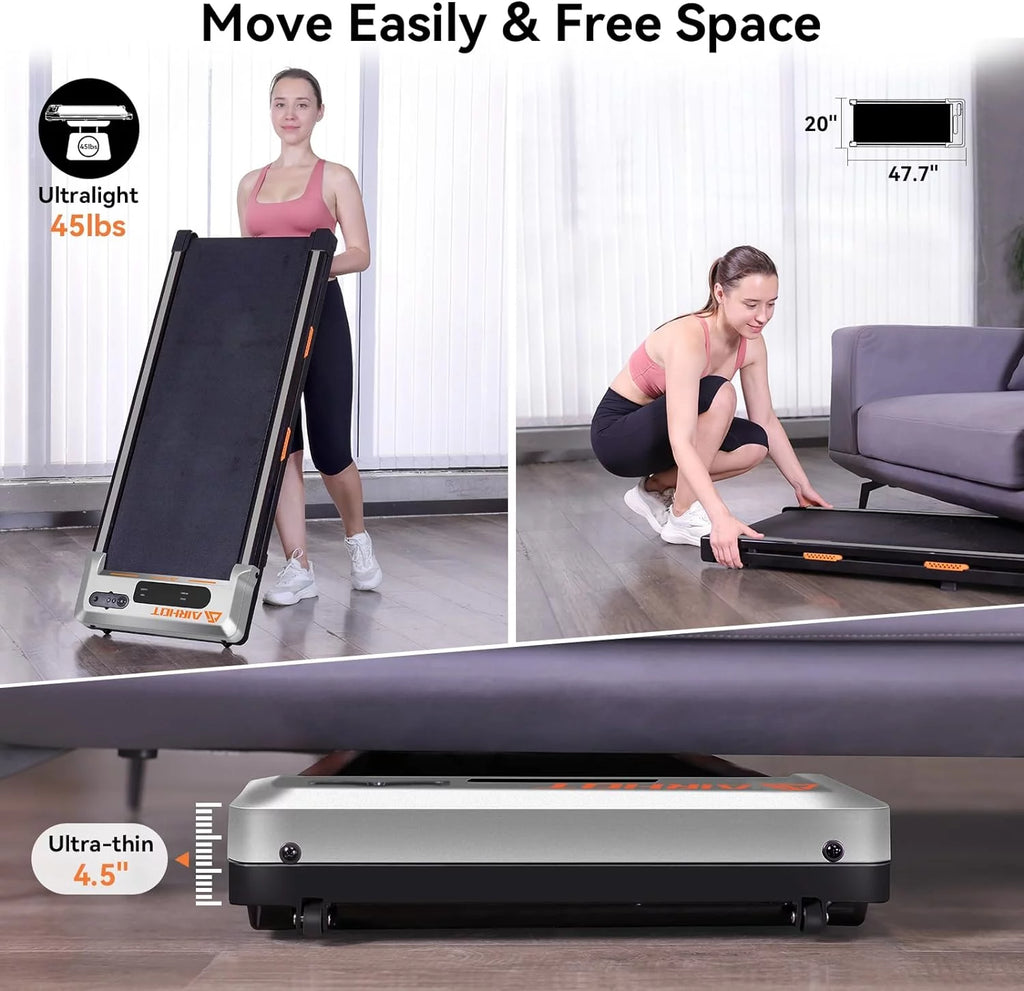 Under Desk Treadmill 2 in 1 Black E37025