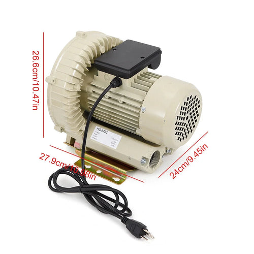 110V 370W Industrial Air Pump Blower F691