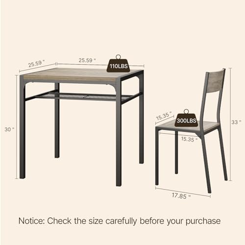 Kitchen Table and 2 Chairs with Bench Z80668