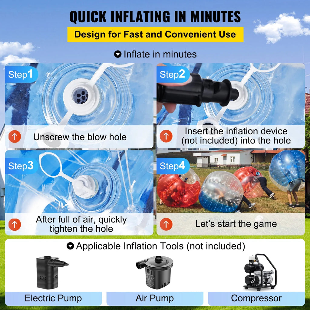 Inflatable Body Zorb Bumper Bubble Z4802