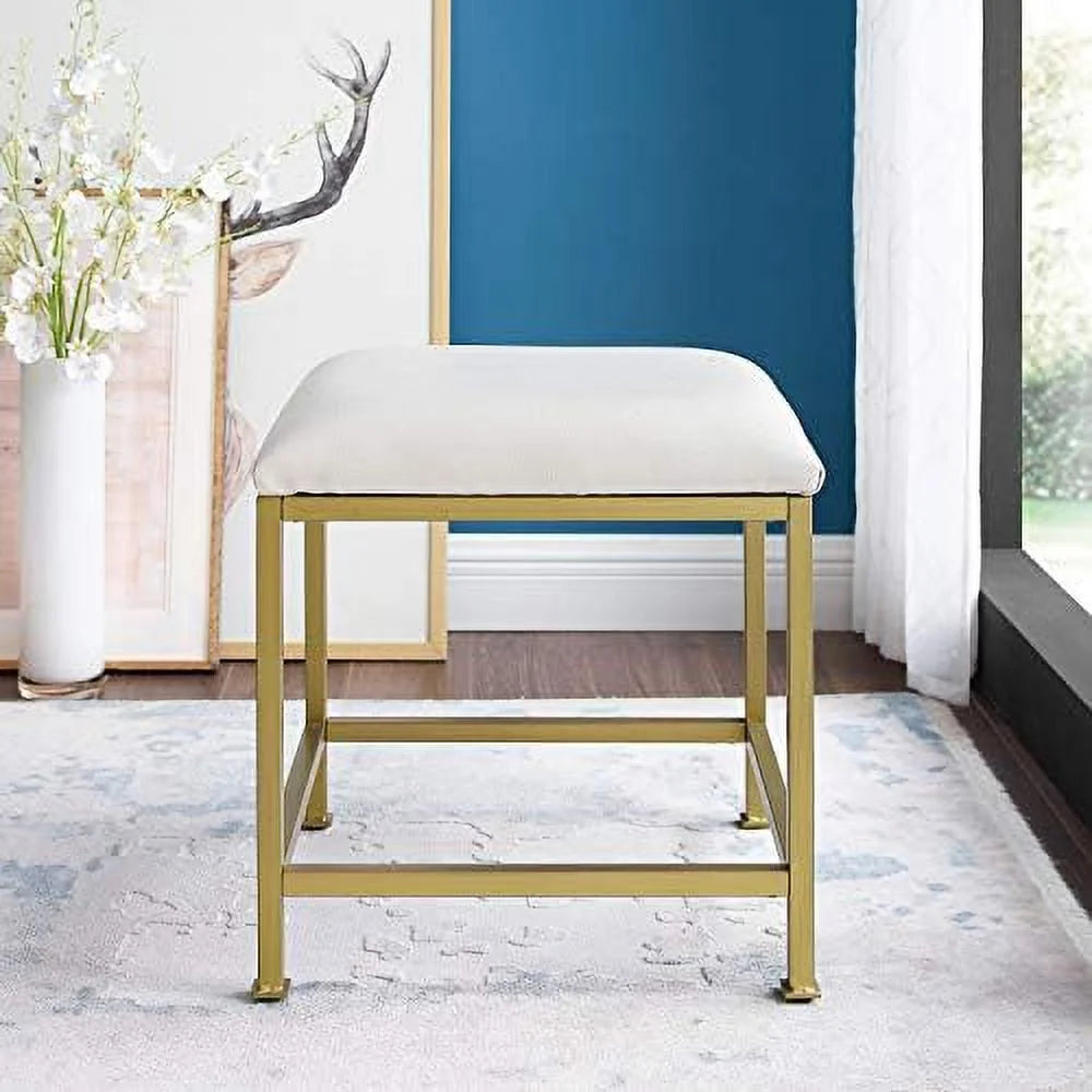Gold Vanity Stool R5002
