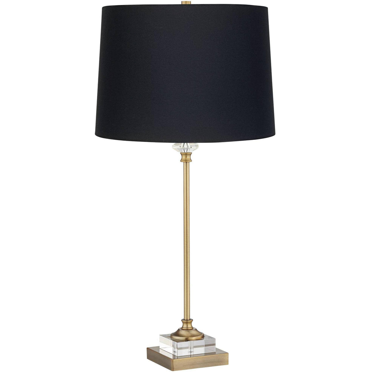 Gold and Crystal Buffet Table Lamp F457