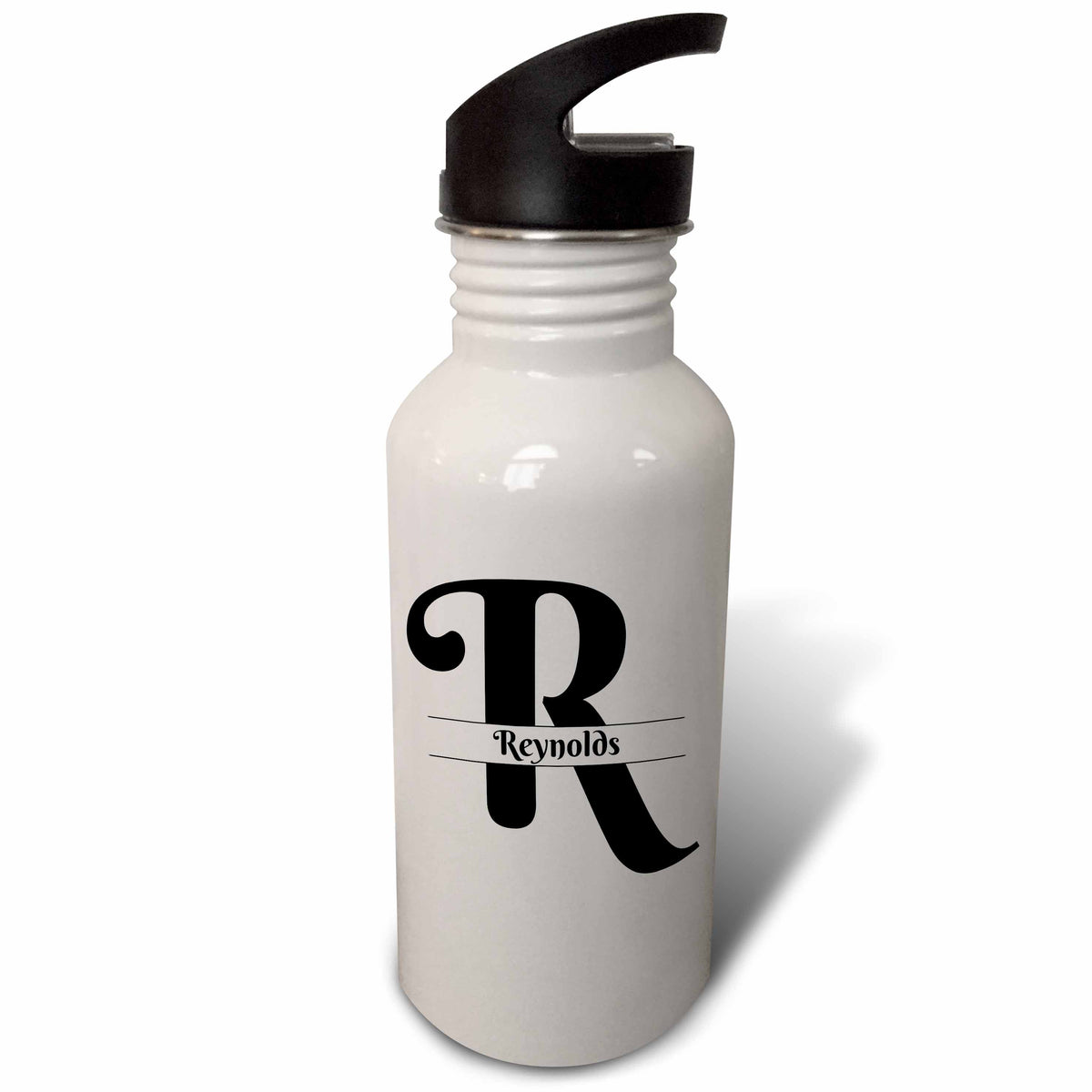 Bold Script Monogram R 21 oz Sports Water Bottle H20383
