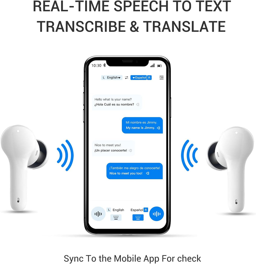 Wireless Translator Earbuds with APP M6881