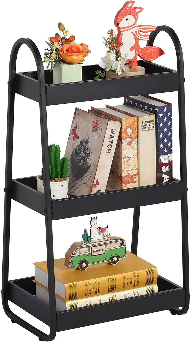 3 Tier Rolling Wire Storage Cart A241