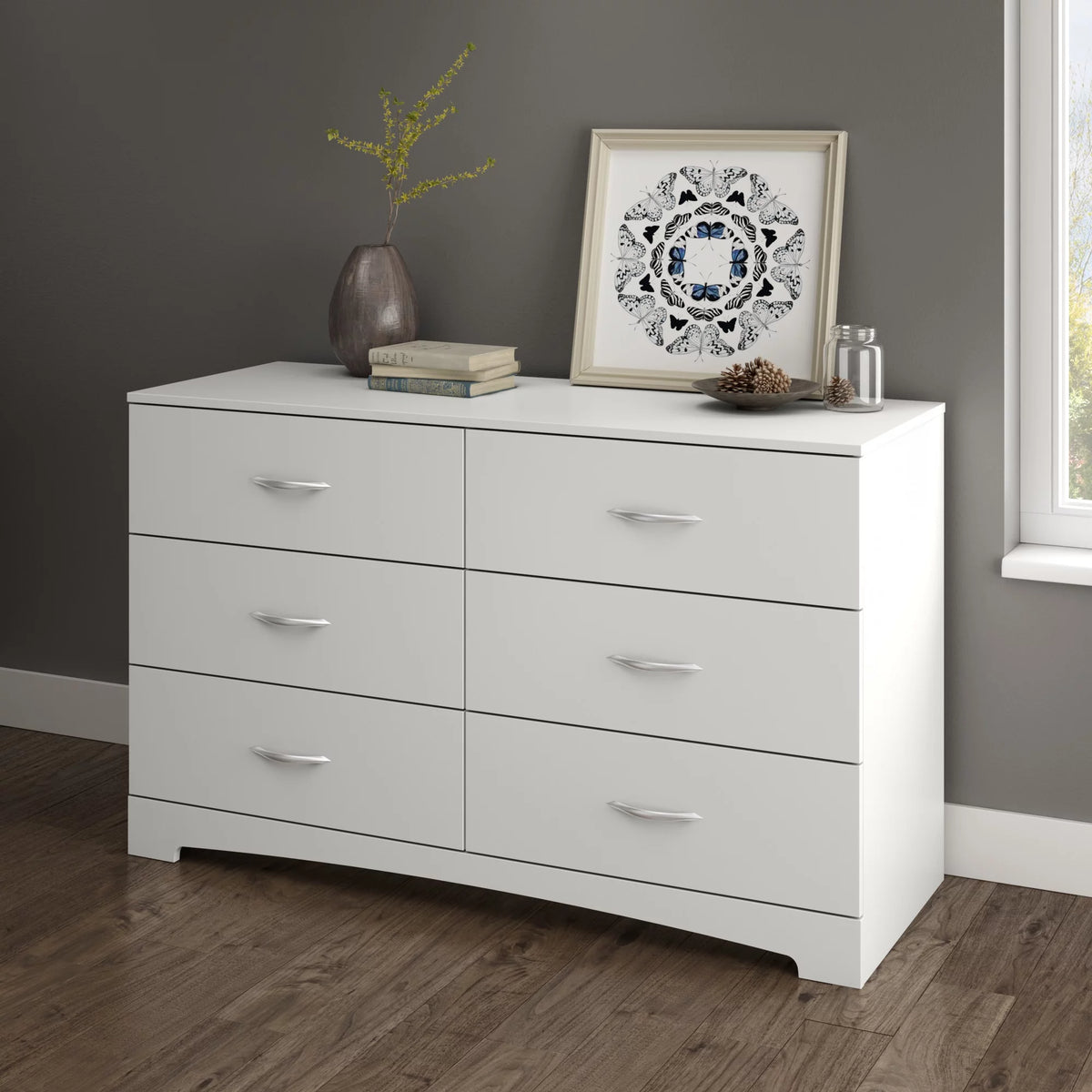 Gray Oak Dresser P627557
